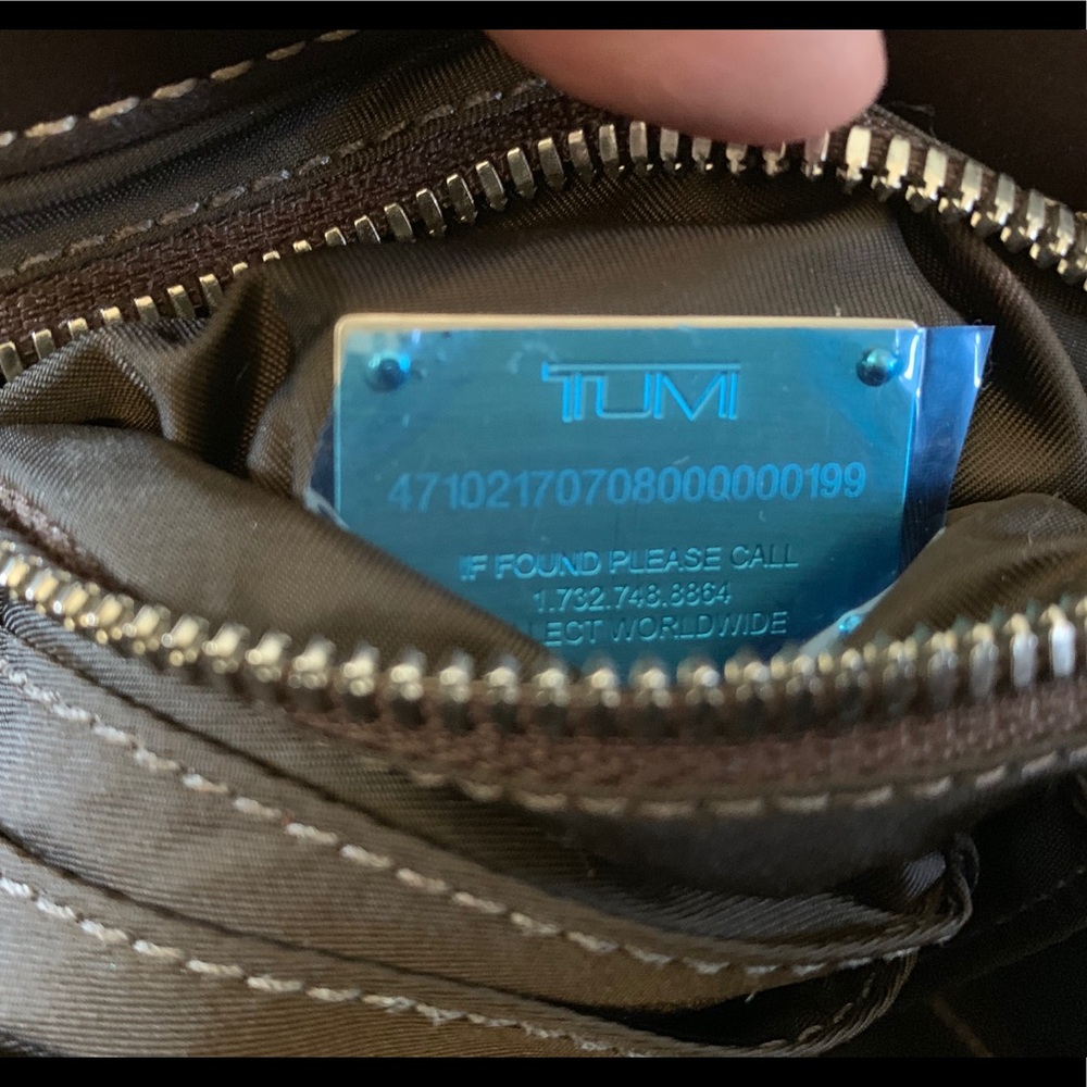 SOLD TUMI Reversible Tote Purse Travel Bag NWT - Picture 5 of 7